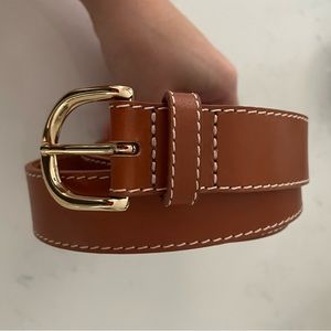 Brown Leather Belt